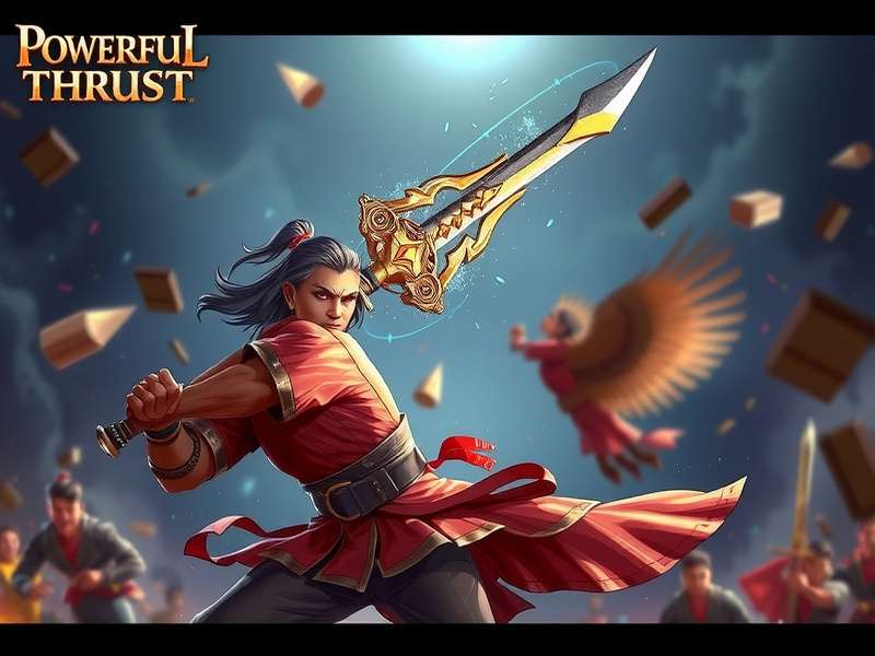 Powerful Sword Thrust Gameplay